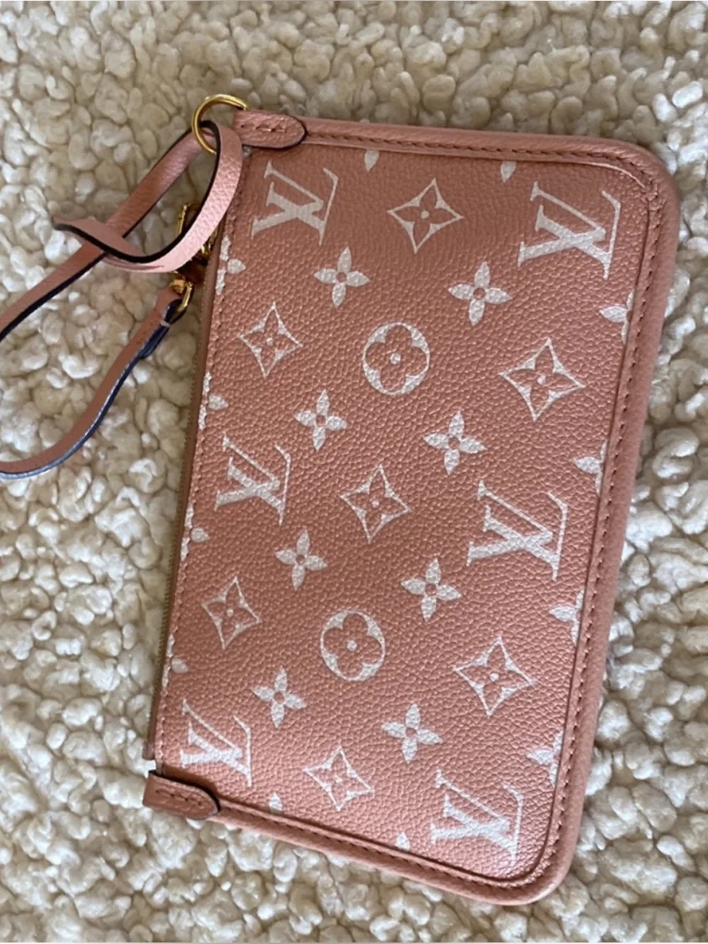 Louis Vuitton pouch x 2 PINK & BLACK